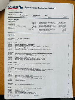 SCHMITZ Cargobull SKI 24 SL , 8,2 AK - 8