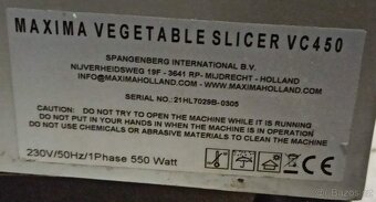 Prodám robustní krouhač, plátkovač zeleniny a sýrů - 8