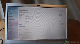 notebook VAIO 15,6"FullHD,HDMI,SSD,Blu-Ray, W10 - 8