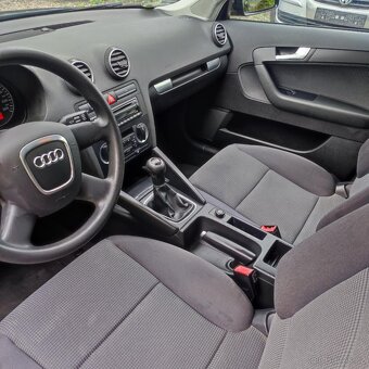 Audi A3 1.6 MPI 75KW 5.dvéř 7/2006 TOP STAV SERVIS JEN VW - 8