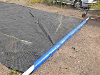 Bazénový naviják solární plachta 8x4m - 8