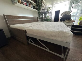 Rozkládací postel z masivu - 8