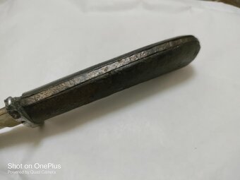 ÚTOČNÝ NUŽ TZV.BOŤÁK PUMA-SOLINGEN CCA 1942 VČETNĚ POCHVY - 8