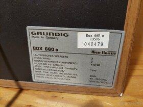 GRUNDIG BOX 660a Hifi repro - 8