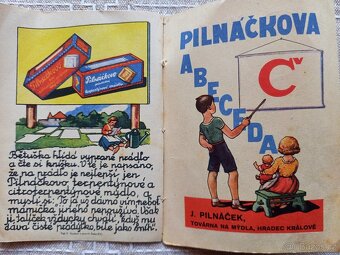 Pilnáčkova abeceda - reklamy - písmena B až H - 8