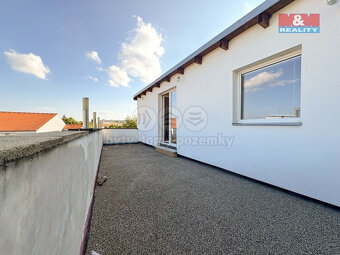Pronájem bytu 2+kk s terasou, 40 m², Brno-Lesná, ul. Okružní - 8