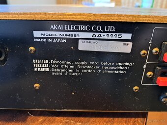Receiver AKAI AA-1115 plně funkční - 8
