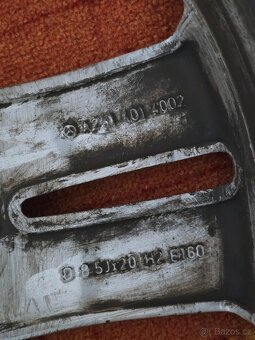 Alu kola r20 s pneu na Mercedes ML - 8