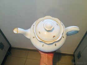 Čajový servis porcelánový starožitný - 8