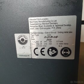 Formátovací pila Altendorf WA6 - 8