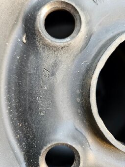 Zim.kola- Barum 195/65 R15 plech.disk 6Jx15 ET 47 + poklice - 8