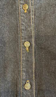 Dlouhý džínový kabátek s rozparky - Casual Woman - 8