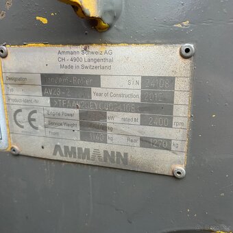 Vibrační válec AMMANN AV 23-2 - 8
