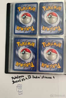 Kusové Pokémon VINTAGE karty (KARTY STARÉ PŘES 20LET)(2) - 8