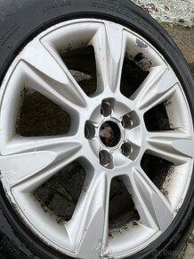 4x Alu disky 8x17 Audi Allroad 5x112 ET26, vč zimních pneu. - 8