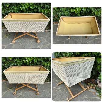 RETRO kočárky pro panenky a koš na miminko - kus 300,- - 8
