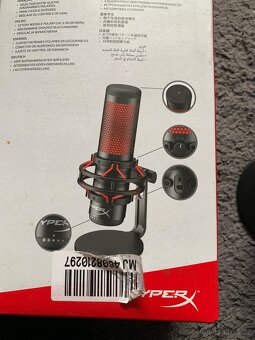 Usb mikrofon Quadcast hyperx - 8