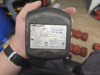 Baterie HILTI CPC B22 a B14 3Ah , 5Ah 6Ah (Repasované) - 8