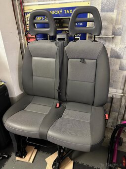 Fiat Ducato – kompletní přední sedadla jako nová (r.v. 2018) - 8