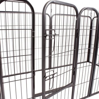 Ohrádka pro psy v.80cm, zánovní - 8