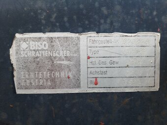 Vozík na kombajnovú lištu - 8