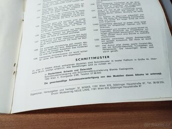 Módní knížka Ligne Nouvelle de Vienne 1970 - 8