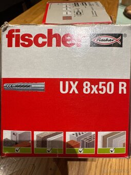 Vruty a hmoždinky Fischer - 8