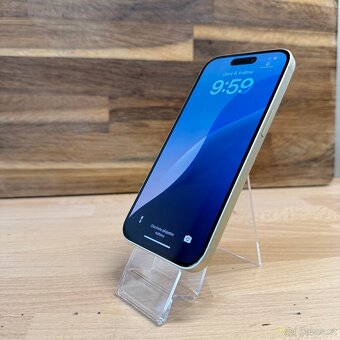 iPhone 15 128GB, světle žlutý (12 měsíců záruka) - 8
