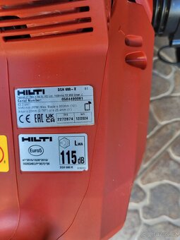 Prodam rozbrusovaci pilu HILTI dsh 600 X (300mm)rok 12.2024 - 8