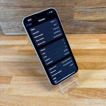 iPhone 13 128GB, bílý (12 měsíců záruka) - 8