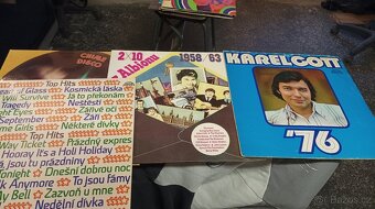 LP a SP gramofonové desky. - 8