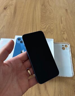 Apple iPhone 13 256GB modrý - TOP STAV - 8