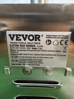 Nový elektrický mlýnek na maso 300W - 8
