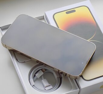iPhone 14 Pro Gold BATERIE 100% TOP - 8
