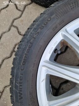 Sada alu kol z VW 5x112, pneu zimní 205/55/16 - 8