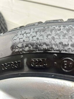 ORIGINÁL ALU KOLA ŠKODA 5x112 R15 vč. NOVÉHO ZIMNÍHO PNEU - 8