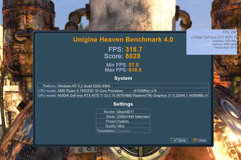 nVidia RTX 4070 Ti GIGABYTE AORUS MASTER 12GB - 8