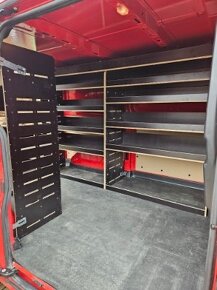Transit regály , vestavby Cnc výroba- Skladem - 8