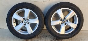 Alu kola VW Tiguan 17" 5x112, letní Dunlop 235/55R17 - 8