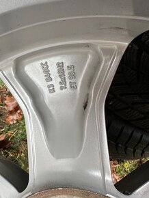 Alu kola VOLVO XC 40 II. V90 e18 zánovní sada zimní - 8
