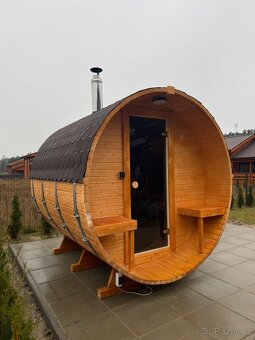 ZAHRADNÍ SUDOVÁ SAUNA 240cm DIY 2KR - 8