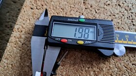 Měřící šňůry s 2 mm banánky pro historické měřáky NOS - 8