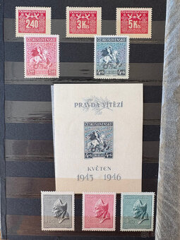 Sbírka známek z období Protektorátu a poválečného ČSR - 8