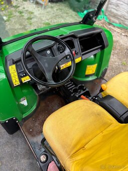 John Deere Gator, diesel, naviják, pluh na sníh - 8