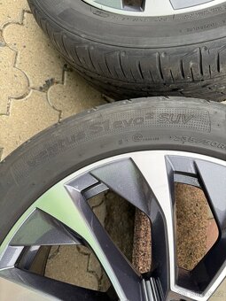 Alu kola Aronia Škoda 5X112 R19 s letními pneu - 8