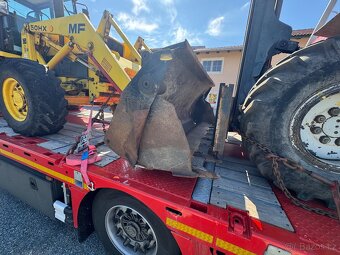Traktorbagr MF 50 HX ,klapačka,4x4 RARITA - 8