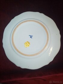 Starožitný talíř fajáns průměr 26cm - 8