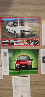 Dobové letáky Škoda 105GL, Felicia, Fabia, Fiat 126P a Liaz - 8