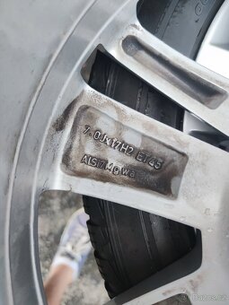 Alu kola 5x112 R17 215/55 - 8