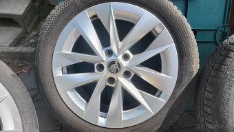 Sada Alu Škoda 17 5x112R17 zimni - 8